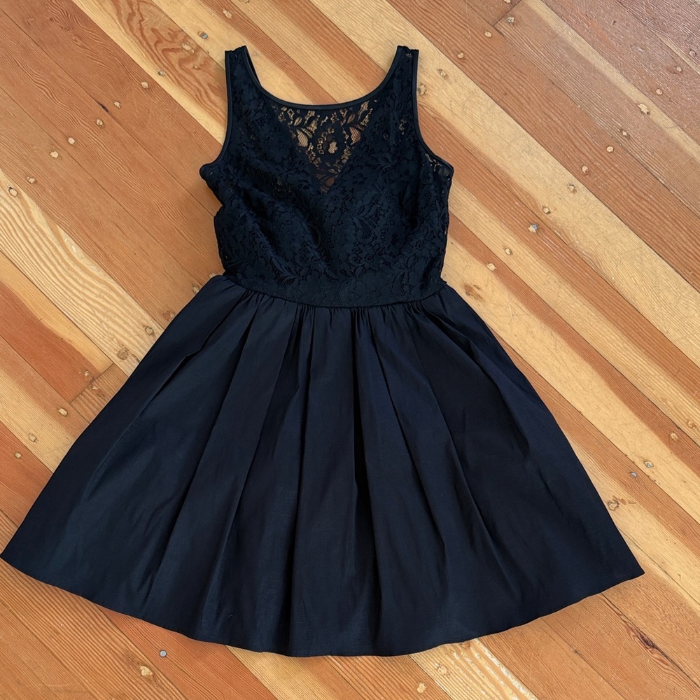 Aqua‎ Dresses Black A-Line Cocktail Dress 4